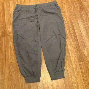 Joe Fresh Grey Cotton Jogger Elastic Waist